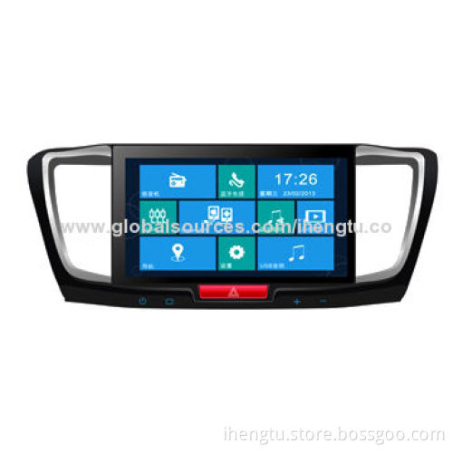 Car multimedia navigator, 8-inches HD screen, smart link with phone apps, dual control apps